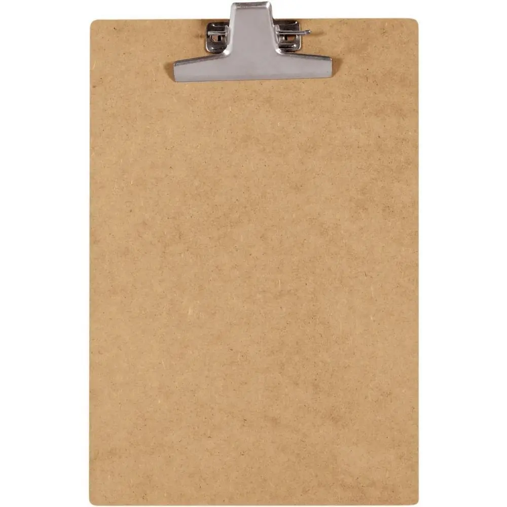 PRANCHETA HDF OF 23X34 PRENDEDOR METAL - CAIXA C/ 12